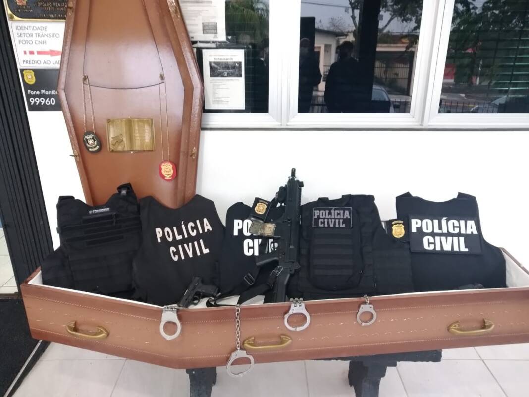 protesto polícia civil