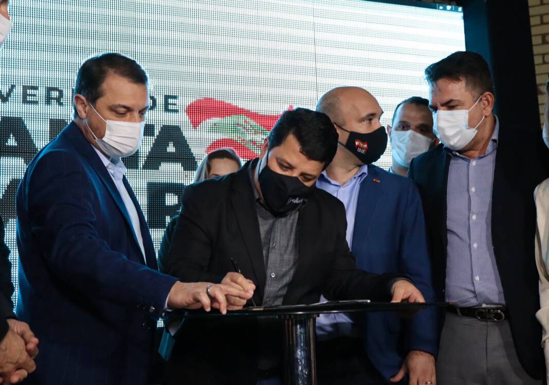 assinatura licitação serra do faxinal