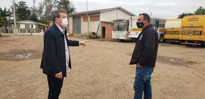 prefeito Moacir secretário obras são joão (1)