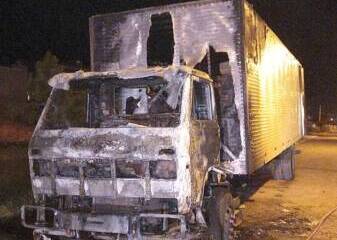 incendio caminhão