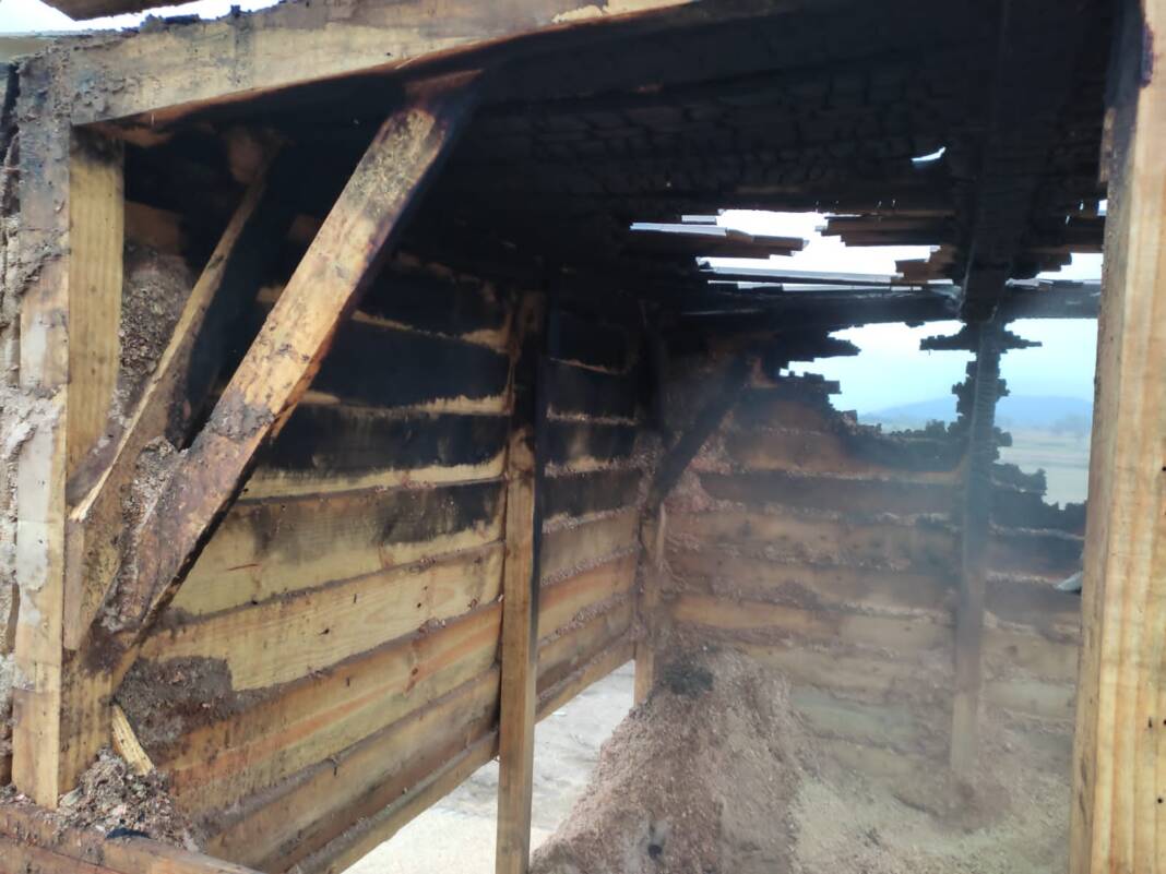 incendio turvo dentro