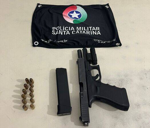 pistola fuga Araranguá (1)