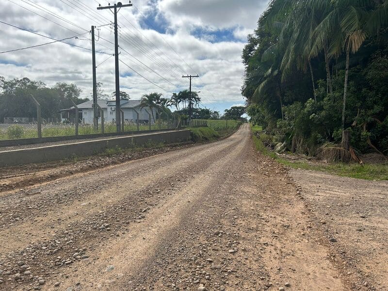 pavimentação turvo dentro