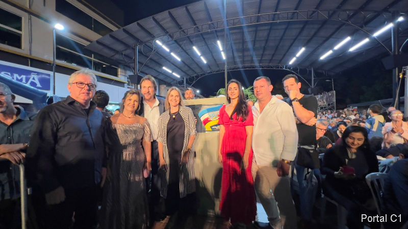 inauguração calçadão Araranguá