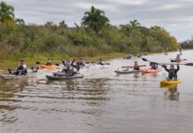 1ª Remada Ecológica Mampituba marca encerramento da Semana do Meio Ambiente em Passo de Torres