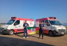 Profissionais de Sombrio conquistam 4º lugar em Campeonato Catarinense de RCP