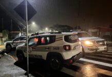 Operação intensa mobiliza PM e termina com prisão de suspeito de diversos furtos em Sombrio