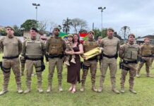 Policiais do 19º BPM de Araranguá se destacam em curso do Canil Central da Polícia Militar de Santa Catarina
