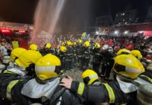 Sucesso de público marca a 2ª Corrida do Fogo do Corpo de Bombeiros em Criciúma