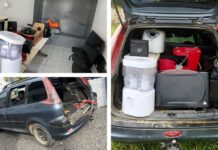 Furto em residência termina com colisão e recuperação de diversos objetos em Araranguá