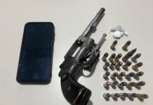 Homem é preso por porte ilegal de arma após tentar fugir de abordagem em Timbé do Sul