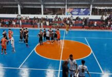 Blumenau Futsal vence Seleção da AMESC por 4 a 1 na inauguração da Quadra Coberta Antônio José dos Santos