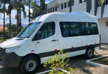 Timbé do Sul reforça frota da Saúde com nova van Mercedes-Benz Sprinter