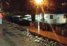 Fortes chuvas mobilizam bombeiros com seis ocorrências no Sul do Estado