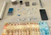 Jovem é preso por tráfico de drogas no Centro de Sombrio