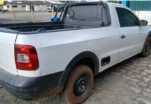 Veículo furtado em Araranguá é recuperado pela Polícia Militar em Maracajá
