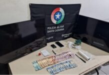 Duas mulheres são presas por tráfico de drogas em Balneário Gaivota