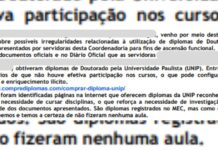 Professora de Sombrio entra na mira da SED por suposto diploma falso e aumento de R$ 3,5 mil