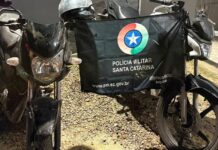 Polícia Militar recupera duas motocicletas furtadas em residência abandonada em Araranguá