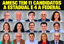 Rolando Christian Coelho | Amesc tem 11 candidatos a estadual e quatro a federal