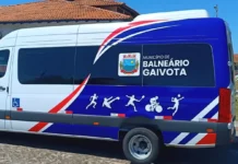 Secretaria de Esportes de Balneário Gaivota é contemplada com Van 0KM com acessibilidade