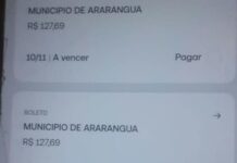 Prefeitura de Araranguá alerta população sobre boletos falsos enviados em nome do município
