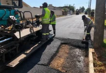 Sombrio avança com obras de pavimentação e infraestrutura em diferentes bairros em 2026